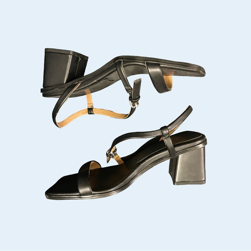 Urban Outfitters Black Heeled Sandals
